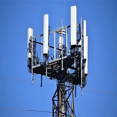 Personalisierte professionelle WLAN-Langstrecken-Arbeitsplattform Mikrowelle Selbsttragende Monopole Antennenturm