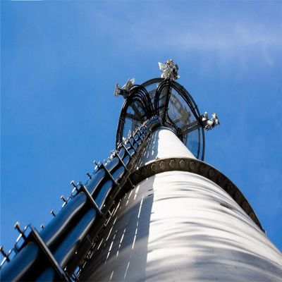 Freistehender Monopol Turm100 Telekommunikationsturm Antennen Arten der Kommunikation