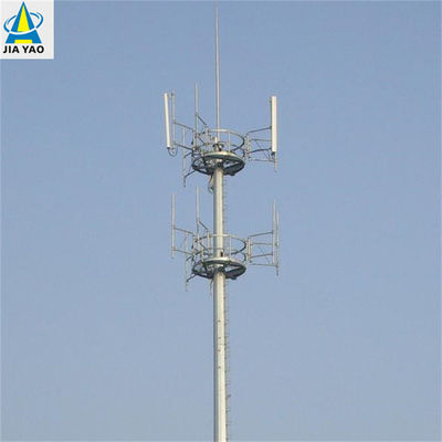 Hot Dip Galvanized Multifunktion Monopole Tower 5g Internet Mobiltelefon Signal Kommunikation Stahlturm