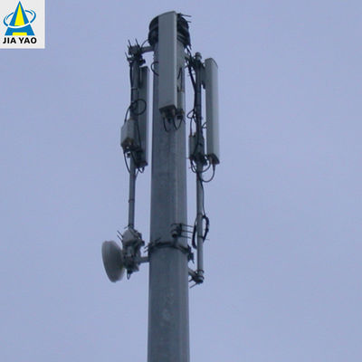 Hot Dip Galvanized Multifunktion Monopole Tower 5g Internet Mobiltelefon Signal Kommunikation Stahlturm