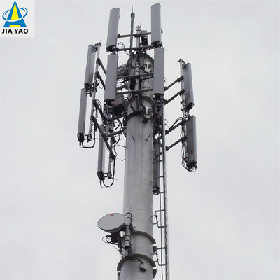 Hot Dip Galvanized Multifunktion Monopole Tower 5g Internet Mobiltelefon Signal Kommunikation Stahlturm