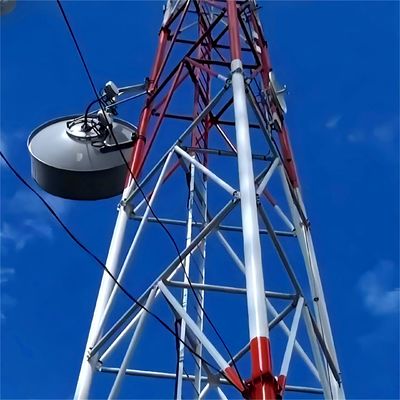 Handy-Standort Signalübertragung Dreieck Stahl-Gewandten Stang Turm-Gewandten Kommunikationsturm