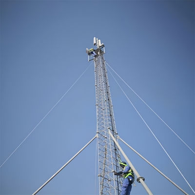 Telekommunikation Gießdraht Turm Stahl 30M Gitter Dreieck Dreieck Mast