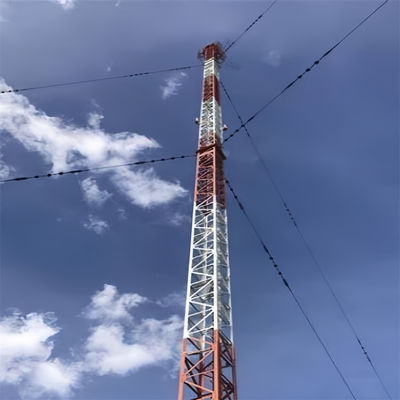 Rohrstahl Telekommunikation Gießdraht Turm Für 5G 4G 3G Mast Galvanized