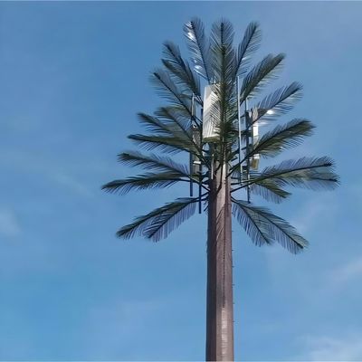 Große Außen-Winddichte Verhüllung Verhüllte Handy-Türme Monopol Bionischer Baum Einpfeiler Turm