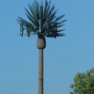 Große Außen-Winddichte Verhüllung Verhüllte Handy-Türme Monopol Bionischer Baum Einpfeiler Turm