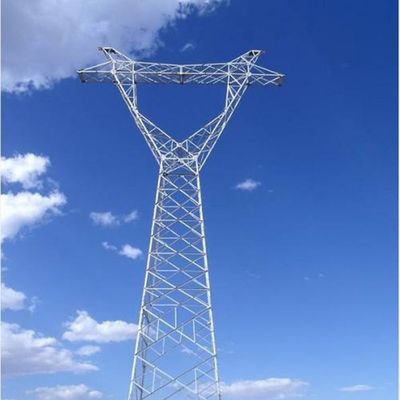 110KV 220KV Hot Dip Galvanized Große Stromleitungen Türme Hochspannung Elektrotor