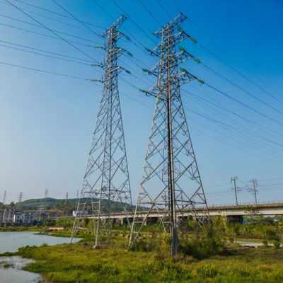 Winkel Eisen Hochspannung Elektro Turm Windgeschwindigkeit 30-180 Km/h 132kv Übertragung Turm