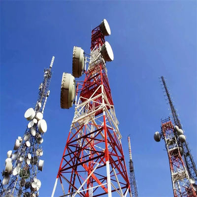 30 m selbsttragbare Gitterturm für die Kommunikation GSM Turm aus Winkelstahl