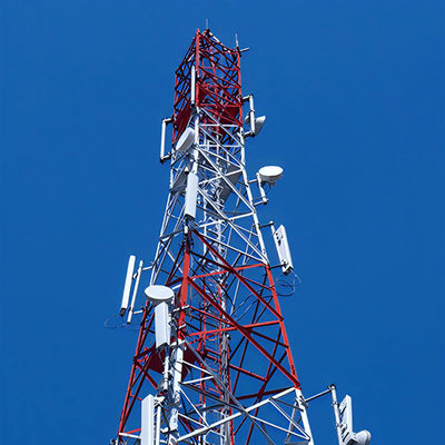 30 m selbsttragbare Gitterturm für die Kommunikation GSM Turm aus Winkelstahl