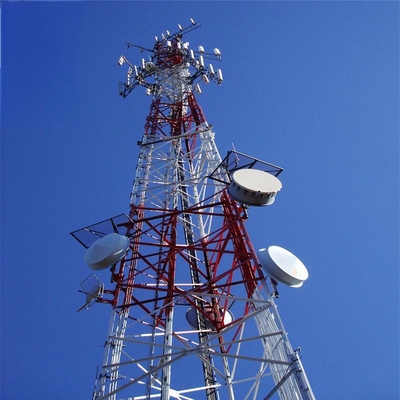 20 30 40 M Meter 3 Beine Gitter Selbststützungswinkel Stahl Telekommunikation Mobilfunk Basisstation Mast Turm