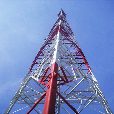 Selbsttragender 3-Beiniger 4-Beiniger Gitterturm Eisen Telekommunikationsturm