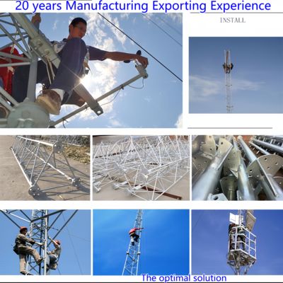 Guy Seil Zellturm Hochfeste Stahl 35m Mobilfunknetz Vorstadtgebiete Windfest