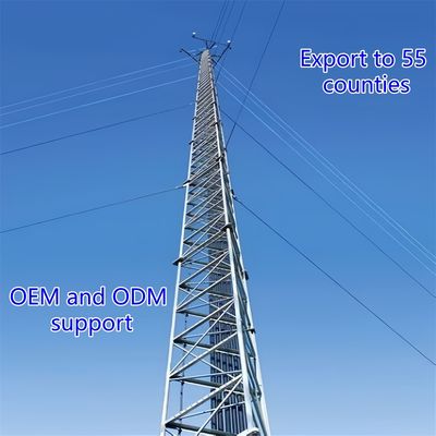 Korrosionsbeständiger Stahlturm mit drei Beinen, geeignet für Außenanlagen und Schwerlastträgeranwendungen