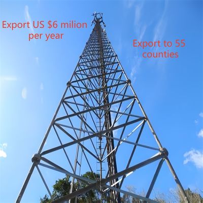 Hdg Gitter 35m 3 Beinrohr Telekommunikation Telekommunikationsrohr BTS Schutzmast Turm