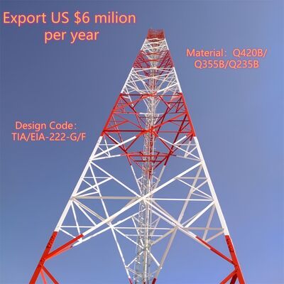 5 10 15 20 25 30 M Selbsttragende Verzinkte Winkelstahl 3 Bein Turm