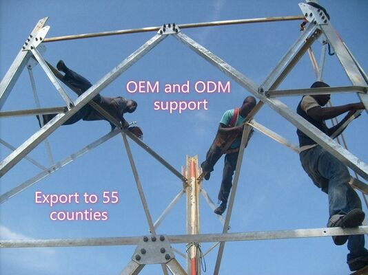 5 10 15 20 25 30 M Selbsttragende Verzinkte Winkelstahl 3 Bein Turm 5-100M