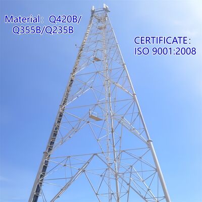 Stärker und langlebiger 3-beiniger Stahlrohrturm, der für hohe Belastungen und Umweltanforderungen in der Industrie ausgelegt ist