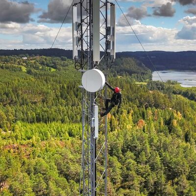 Gewirktes Drahtturm mit Konstruktionskonformität mit ANSI/TIA-222-G-H-F und europäischen EN-Normen für die Strukturleistung