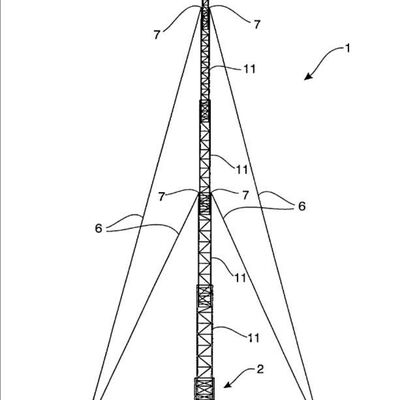 30M Teleskopturm Galvanisierter Stahl-LKW Montierte Kommunikationsantenne 40M/S Windwiderstand ISO-zertifiziert