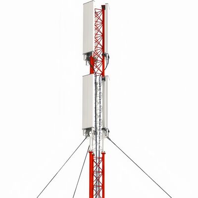 20m-60m Wireless Communication Price Iron Telecom Guyed Wire 5g Radioantenne WiFi ISP Internet Tower zu verkaufen
