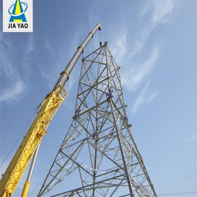 Batterie-Backup-Solarpanel-Antennenturm aus verzinktem Stahl 15 25 30M 5G 4G Notfall-Telekommunikationsturm