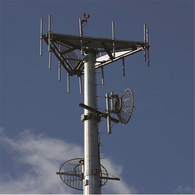 18 26 34M Stadtlandschafts-Monopol aus verzinktem Stahl, selbsttragend, für den Außenbereich, 5G, 4G, WLAN, ästhetischer Telekommunikationsturm