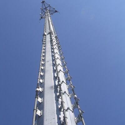 18 26 34M Stadtlandschafts-Monopol aus verzinktem Stahl, selbsttragend, für den Außenbereich, 5G, 4G, WLAN, ästhetischer Telekommunikationsturm
