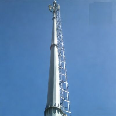 16 24 32 m städtischer ästhetischer Monopol aus verzinktem Stahl, selbsttragend, für den Außenbereich, 5G, 4G, Satellitenlandschaft, Telekommunikationsturm