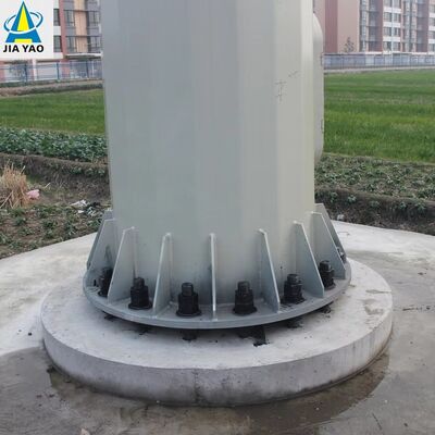 20M 30M Monopole Communication Tower Lightweight Aluminum for Rural Emergency Telecom