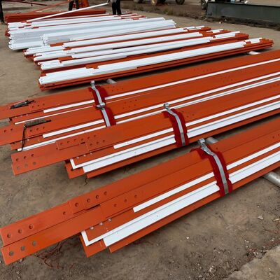 IP66 Dust-Proof 3 Leg Angular Steel Communication Tower For Desert Arid Region
