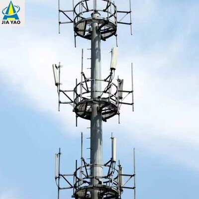 20M 30M IP68 versiegelter Monopole-Turm, korrosionsbeständig für salzhaltige Nebelgebiete an der Küste