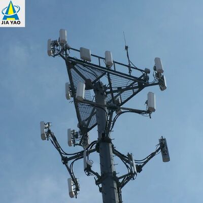 20M 30M High Durability Monopole Tower Weather Resistant For Outdoor Long-Term Deployment