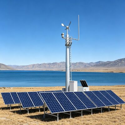 20M 30M Solarpanel Integrierter Monopolturm Energieeinsparung für städtische 5G-Kleinzellen