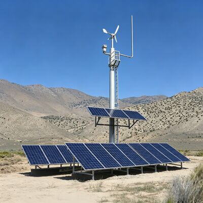 20M 30M Solarpanel Integrierter Monopolturm Energieeinsparung für städtische 5G-Kleinzellen
