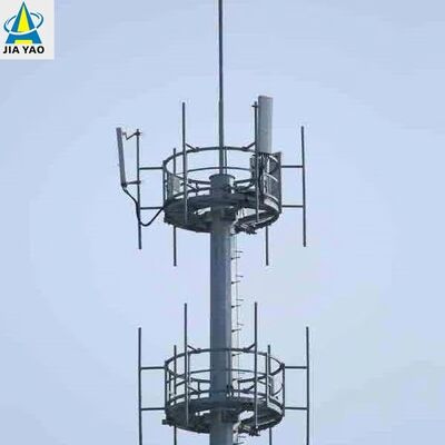 20 35M Monopole 5G Millimeterwellen-Kleinzellenmasten, kompaktes Design für städtische Gebiete mit hoher Dichte