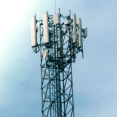 40 m korrosionsbeständiger, vierbeiniger Antennenmast, ISO-zertifiziert für Telekommunikationsinfrastruktur