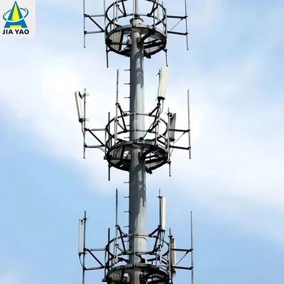 26 m modularer Monopolturm für die 5G-Abdeckung städtischer dichter Gebiete