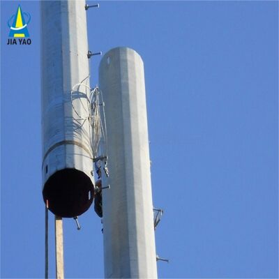 28 m verwitterter Monopol-Kommunikationsturm aus Stahl für die Signalabdeckung