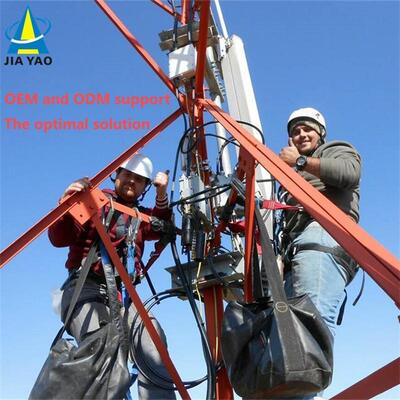 50 m langer, feuerverzinkter, abnehmbarer, dreibeiniger Turm, kosteneffizient für die Telekommunikation im Bergbaugebiet