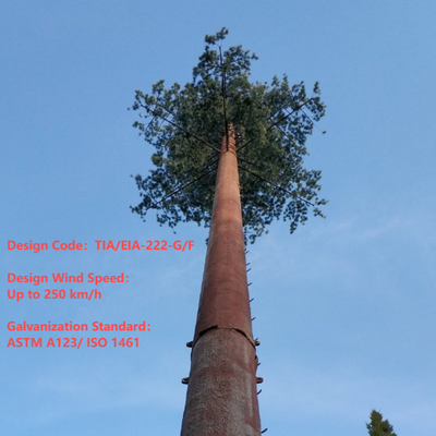 18 27 35 Meter getarnter Palmen-Telekommunikationsturm für Resort-Hotellandschaft