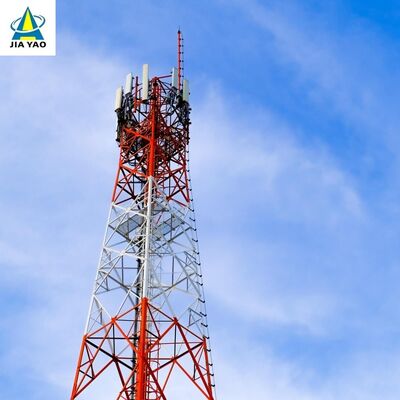 30M 40M 45M Anti-Eis-Beschichtung 4 mit Beinen versehener Winkelstahlturm für Telekommunikationsinfrastruktur in kalten Regionen