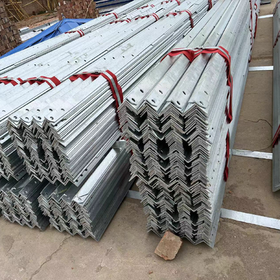 60M Heavy Duty Self Supporting Angle Steel Anti Corrosion 4 Legged Tower for Industrial Port Telecom Infrastructure
