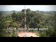 3-beiniger Stahlkommunikationsturm